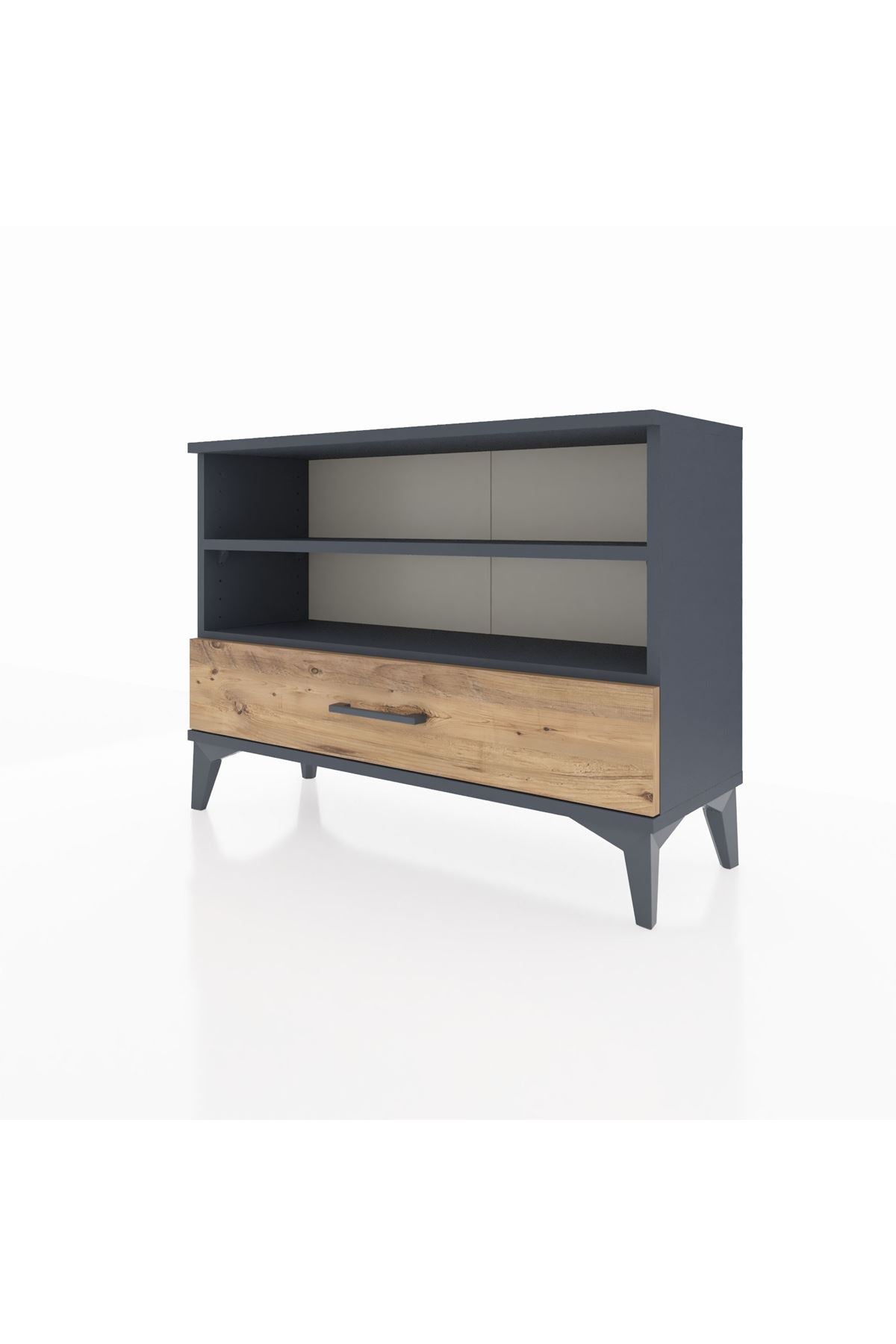 Arges Şifonyer 2 Raflı Tek Çekmeceli 88x30x64 - S02M006V6A