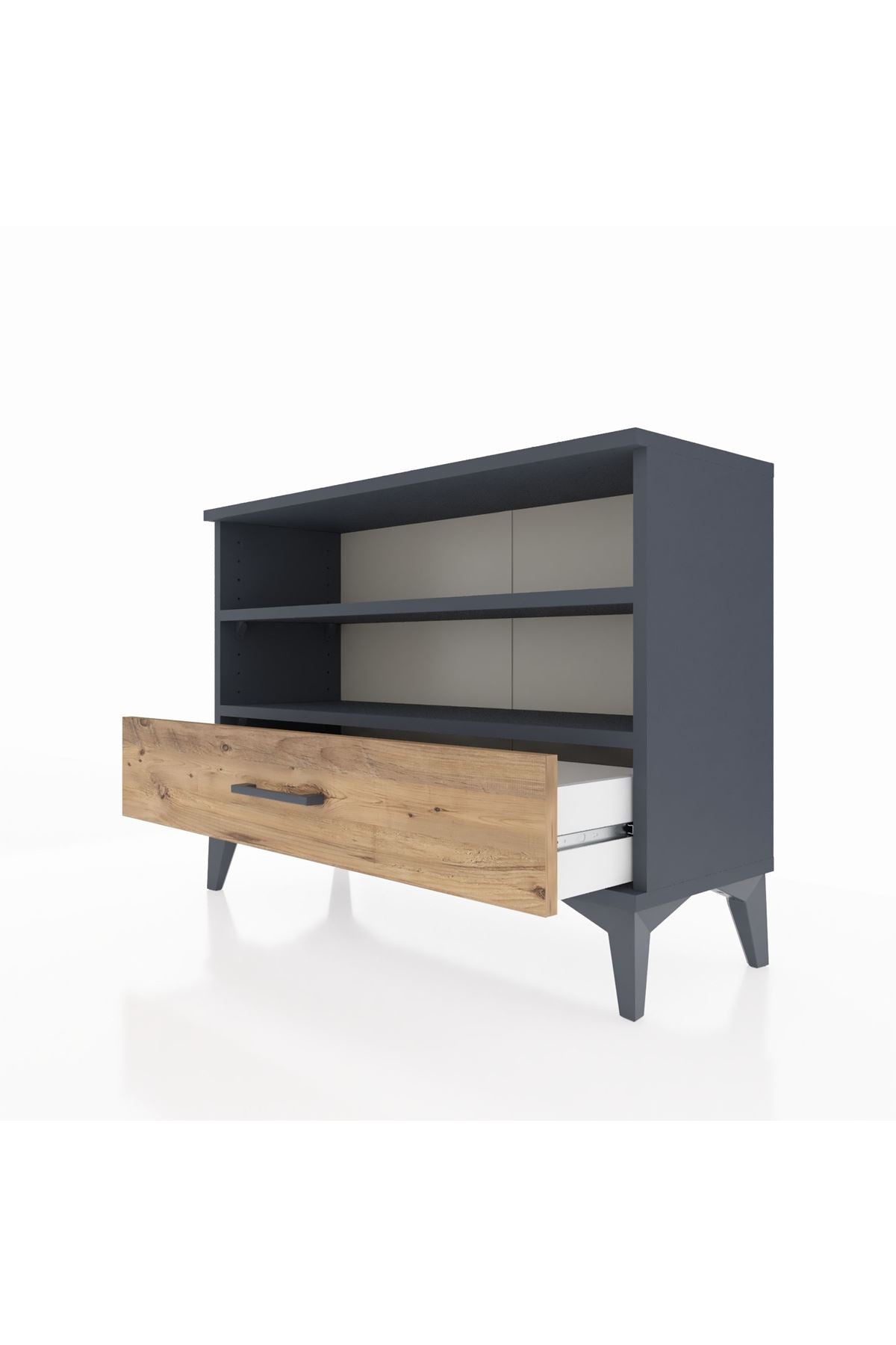 Arges Şifonyer 2 Raflı Tek Çekmeceli 88x30x64 - S02M006V6A