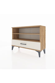 Arges Şifonyer 2 Raflı Tek Çekmeceli 88x30x64 - S02M006V7A