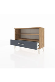 Arges Şifonyer 2 Raflı Tek Çekmeceli 88x30x64 - S02M006V8A