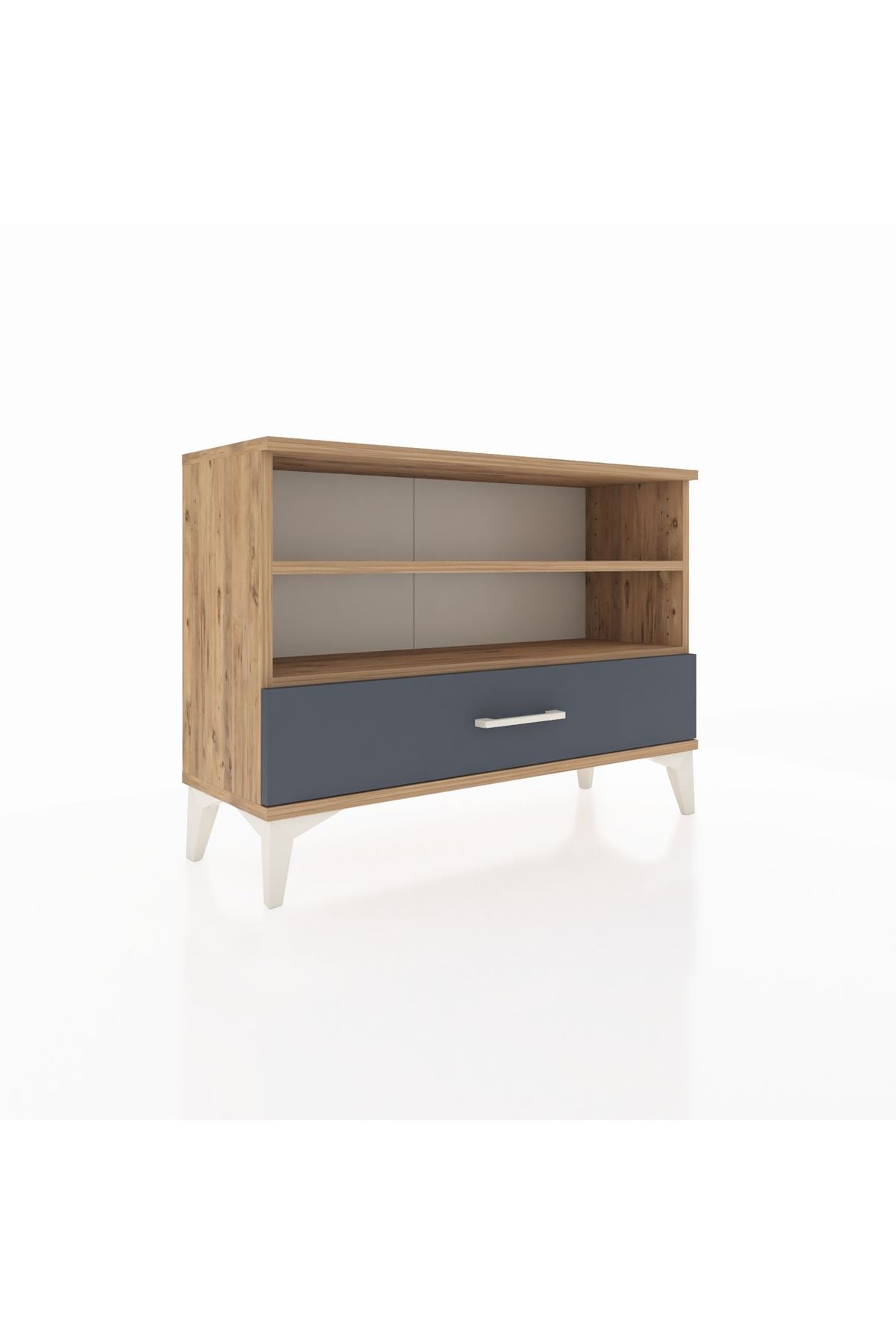Arges Şifonyer 2 Raflı Tek Çekmeceli 88x30x64 - S02M006V8A
