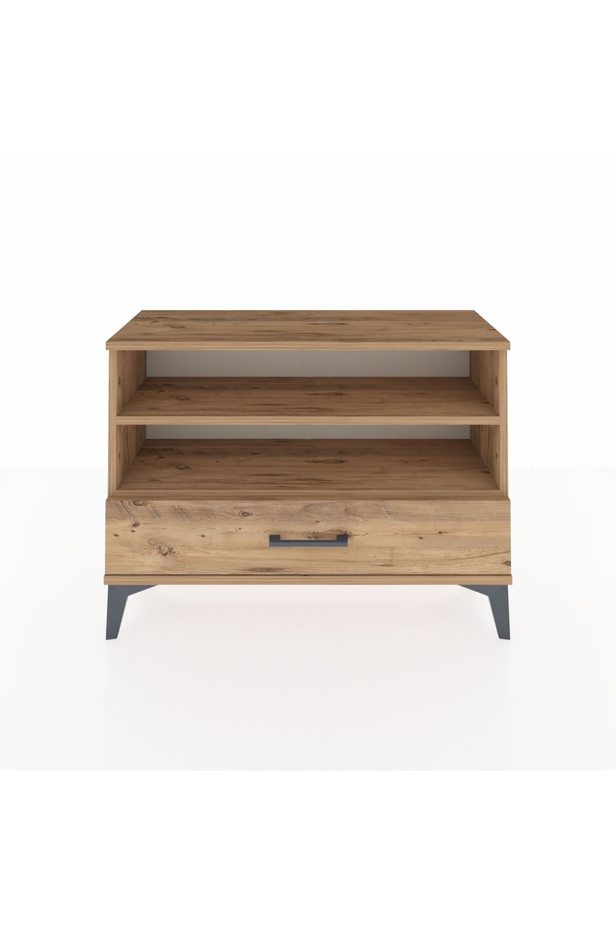 Arges Şifonyer 2 Raflı Tek Çekmeceli 88x30x64 - S02M006V9A