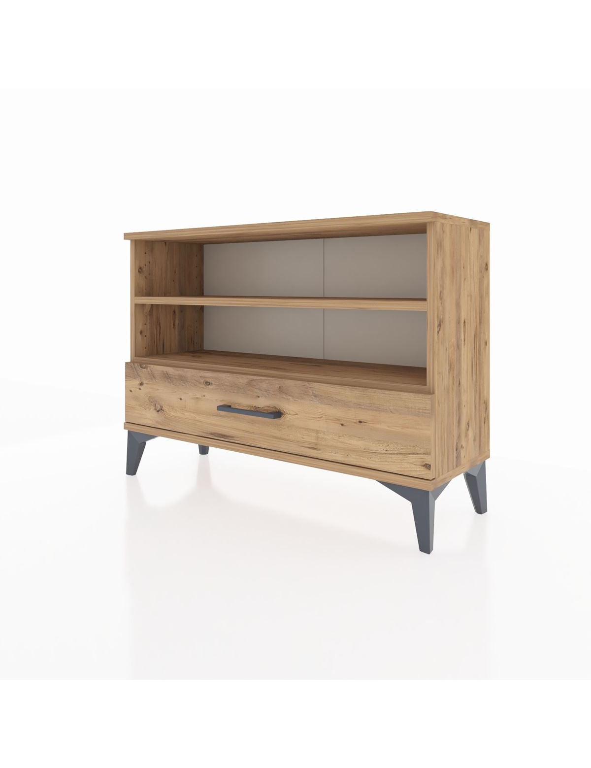 Arges Şifonyer 2 Raflı Tek Çekmeceli 88x30x64 - S02M006V9A
