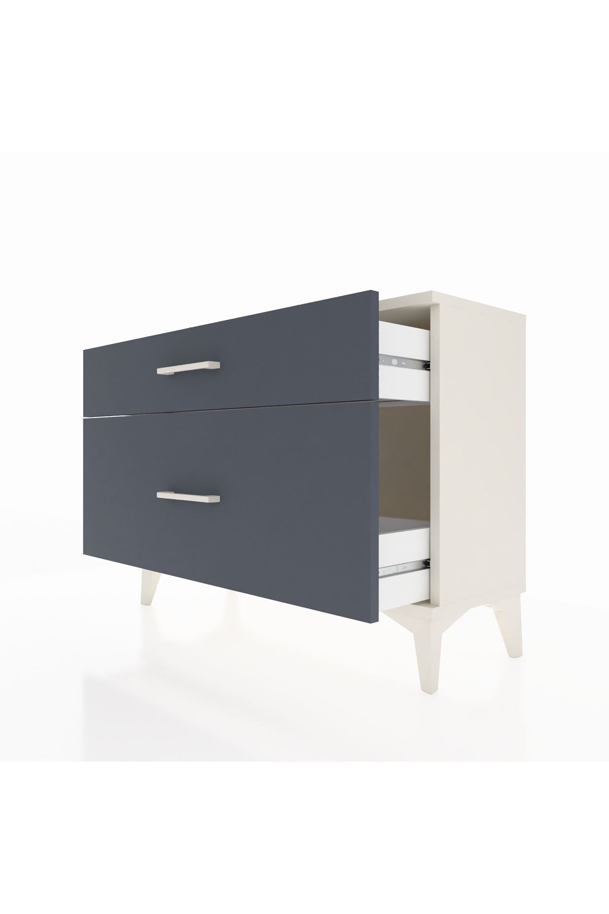 Arges Şifonyer 2 Çekmeceli 88x30x64 - S02M007V2A