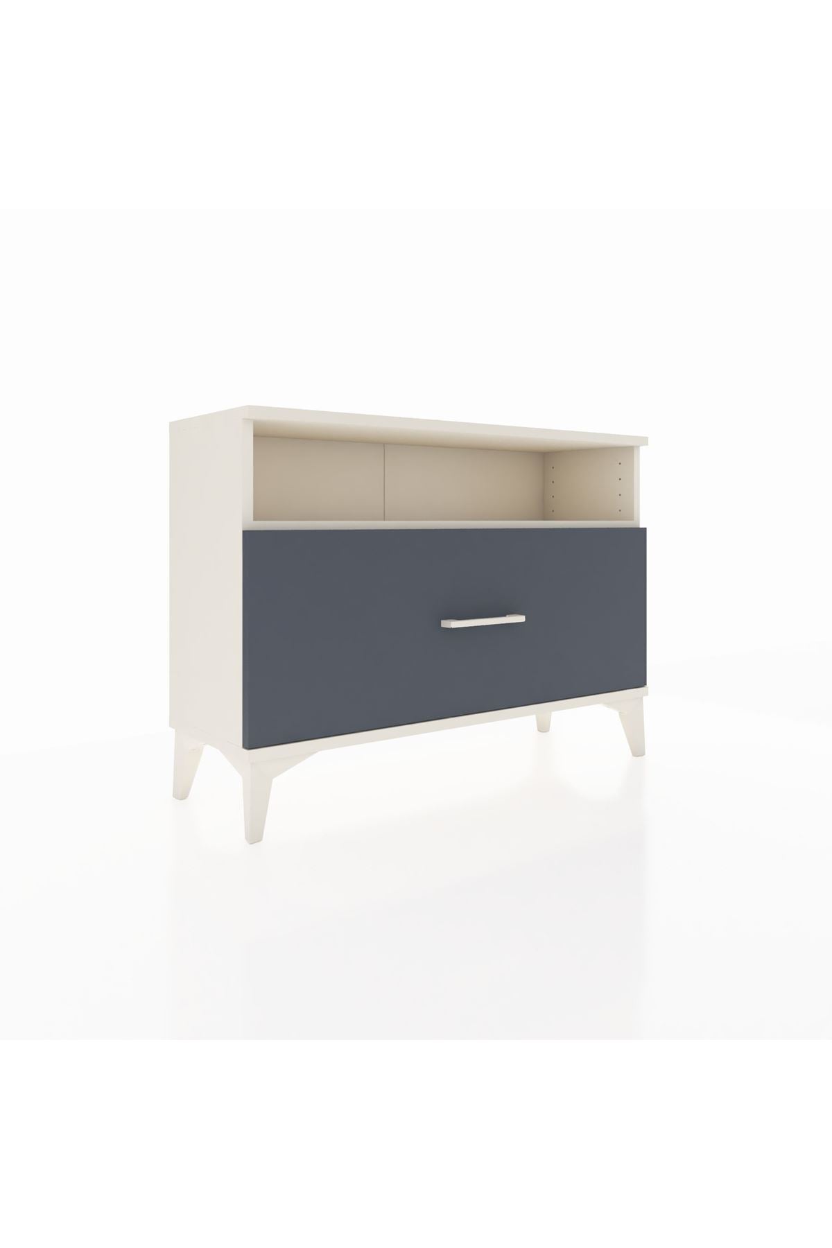 Arges Şifonyer Tek Raflı Tek Çekmeceli 88x30x64 - S02M008V2A