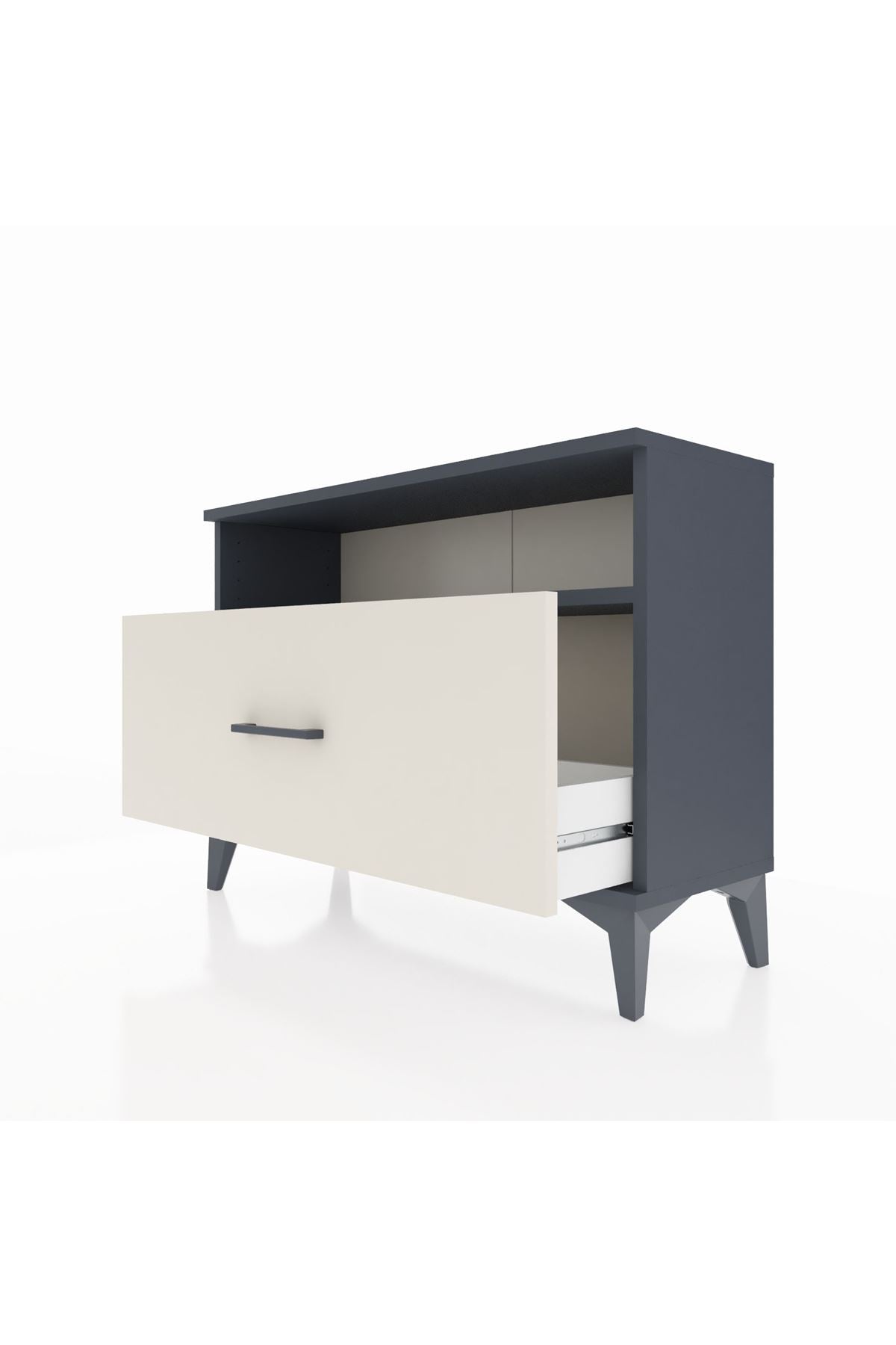 Arges Şifonyer Tek Raflı Tek Çekmeceli 88x30x64 - S02M008V4A