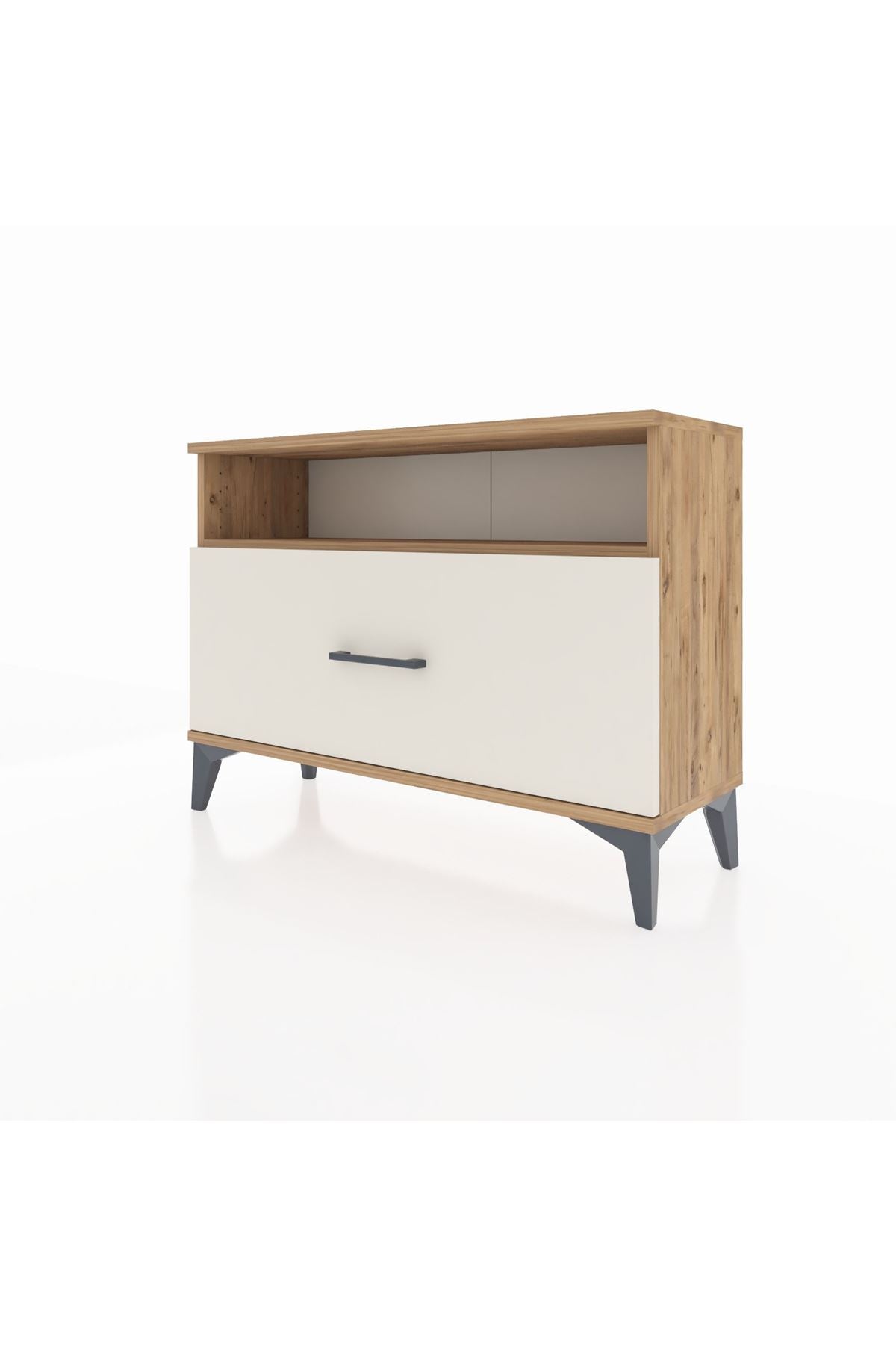 Arges Şifonyer Tek Raflı Tek Çekmeceli 88x30x64 - S02M008V7A