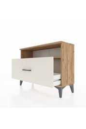 Arges Şifonyer Tek Raflı Tek Çekmeceli 88x30x64 - S02M008V7A