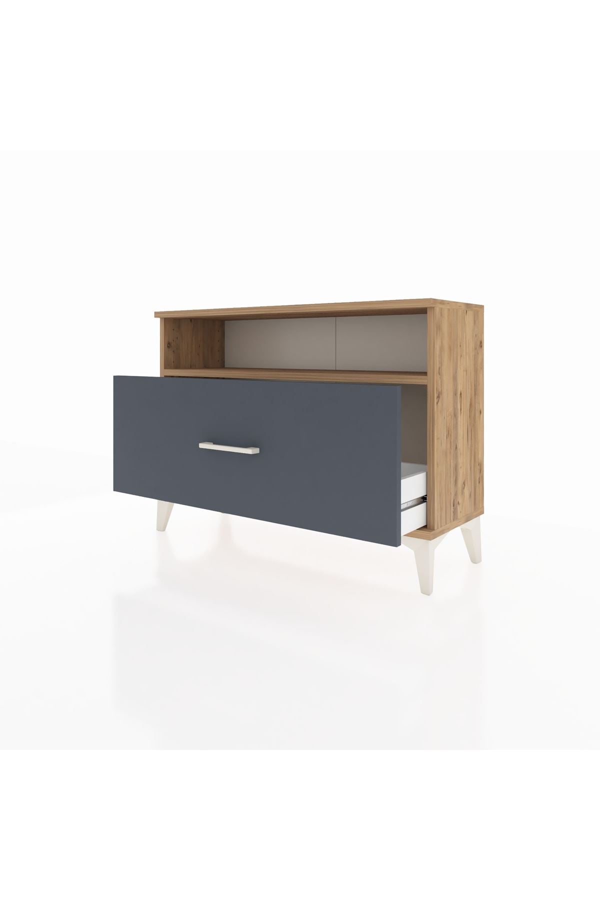 Arges Şifonyer Tek Raflı Tek Çekmeceli 88x30x64 - S02M008V8A