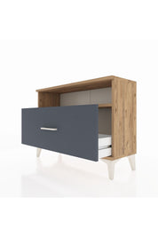 Arges Şifonyer Tek Raflı Tek Çekmeceli 88x30x64 - S02M008V8A