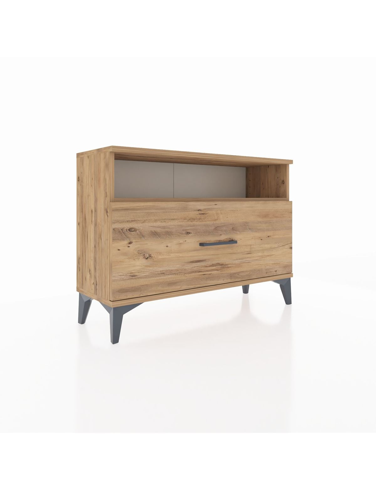 Arges Şifonyer Tek Raflı Tek Çekmeceli 88x30x64 - S02M008V9A