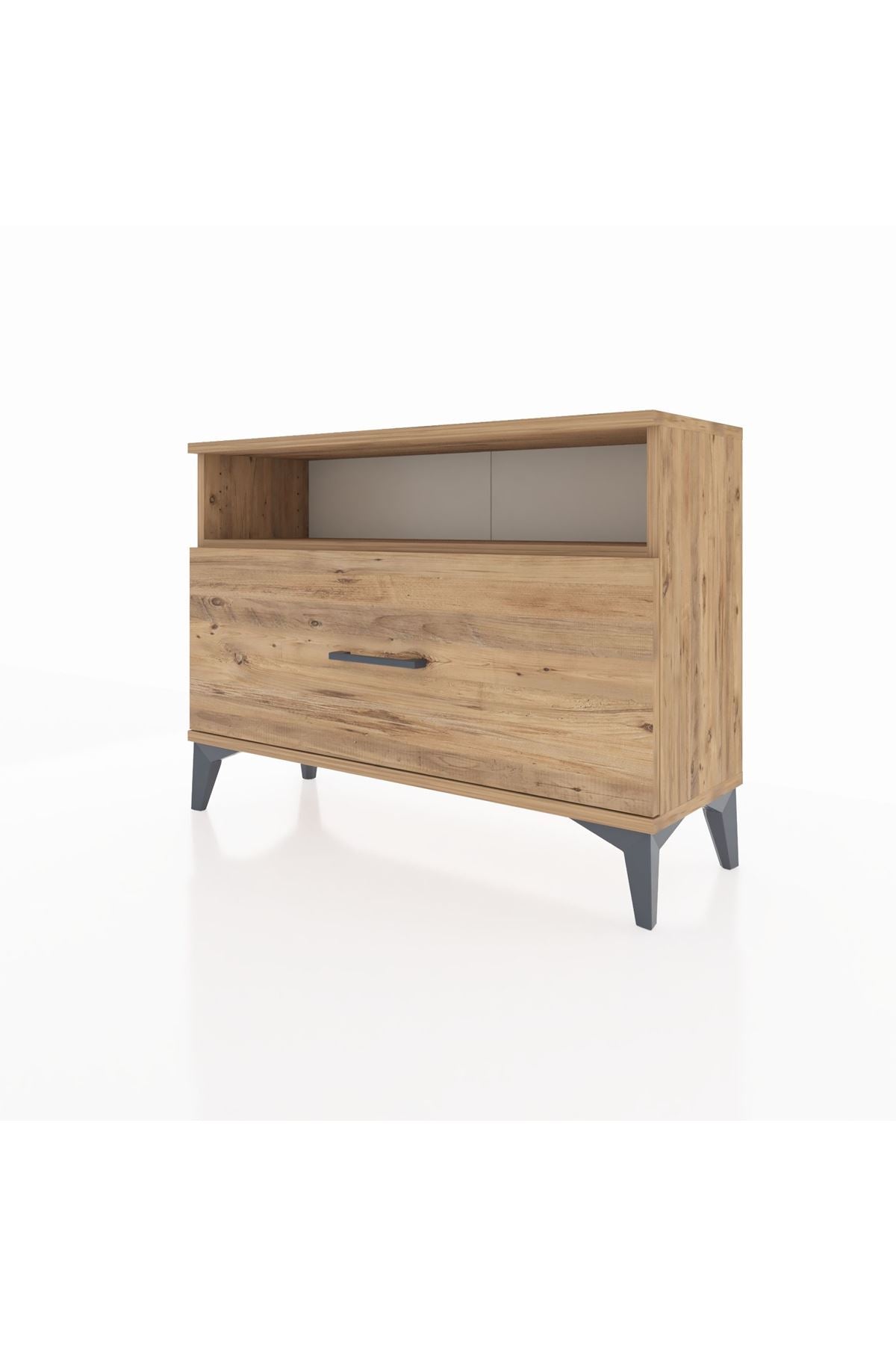 Arges Şifonyer Tek Raflı Tek Çekmeceli 88x30x64 - S02M008V9A