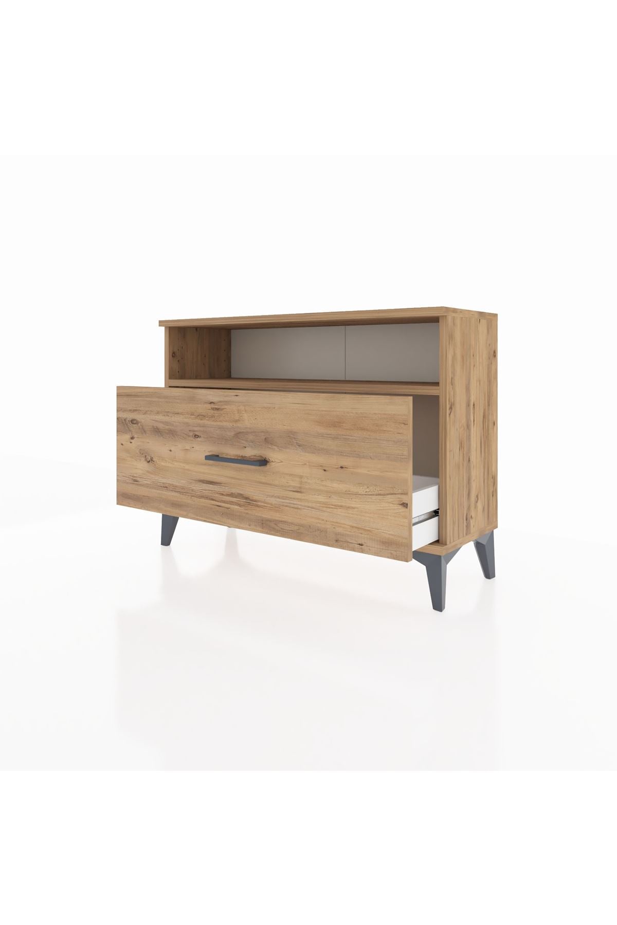 Arges Şifonyer Tek Raflı Tek Çekmeceli 88x30x64 - S02M008V9A
