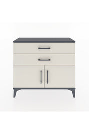 Arges Şifonyer Tek Raflı 2 Çekmeceli 2 Kapaklı 88x30x80 - S03M032V4A