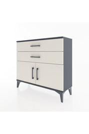 Arges Şifonyer Tek Raflı 2 Çekmeceli 2 Kapaklı 88x30x80 - S03M032V4A
