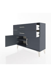 Arges Şifonyer Tek Raflı 2 Çekmeceli 2 Kapaklı 88x30x80 - S03M032V5A