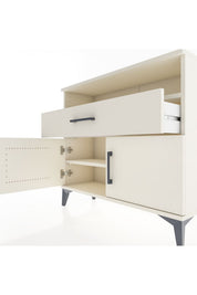 Arges Şifonyer 2 Raflı Tek Çekmeceli 2 Kapaklı 88x30x80 - S03M033V1A