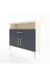 Arges Şifonyer 2 Raflı Tek Çekmeceli 2 Kapaklı 88x30x80 - S03M033V2A