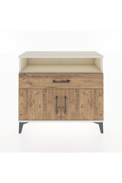 Arges Şifonyer 2 Raflı Tek Çekmeceli 2 Kapaklı 88x30x80 - S03M033V3A