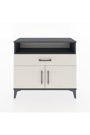 Arges Şifonyer 2 Raflı Tek Çekmeceli 2 Kapaklı 88x30x80 - S03M033V4A