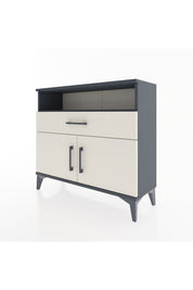 Arges Şifonyer 2 Raflı Tek Çekmeceli 2 Kapaklı 88x30x80 - S03M033V4A