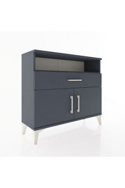 Arges Şifonyer 2 Raflı Tek Çekmeceli 2 Kapaklı 88x30x80 - S03M033V5A