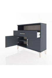 Arges Şifonyer 2 Raflı Tek Çekmeceli 2 Kapaklı 88x30x80 - S03M033V5A