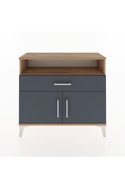 Arges Şifonyer 2 Raflı Tek Çekmeceli 2 Kapaklı 88x30x80 - S03M033V8A