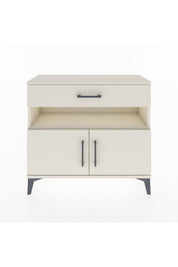 Arges Şifonyer 2 Raflı Tek Çekmeceli 2 Kapaklı 88x30x80 - S03M034V1A