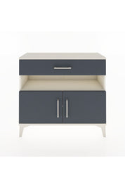 Arges Şifonyer 2 Raflı Tek Çekmeceli 2 Kapaklı 88x30x80 - S03M034V2A