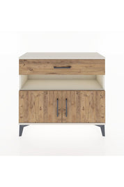 Arges Şifonyer 2 Raflı Tek Çekmeceli 2 Kapaklı 88x30x80 - S03M034V3A