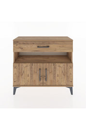 Arges Şifonyer 2 Raflı Tek Çekmeceli 2 Kapaklı 88x30x80 - S03M034V9A