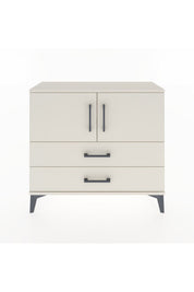 Arges Şifonyer 2 Raflı 2 Çekmeceli 2 Kapaklı 88x30x80 - S03M035V1A