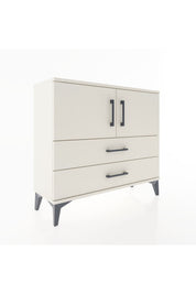 Arges Şifonyer 2 Raflı 2 Çekmeceli 2 Kapaklı 88x30x80 - S03M035V1A