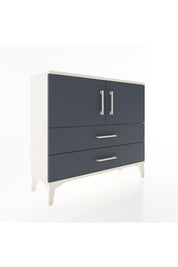 Arges Şifonyer 2 Raflı 2 Çekmeceli 2 Kapaklı 88x30x80 - S03M035V2A