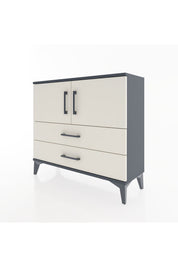 Arges Şifonyer 2 Raflı 2 Çekmeceli 2 Kapaklı 88x30x80 - S03M035V4A