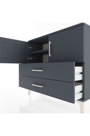 Arges Şifonyer 2 Raflı 2 Çekmeceli 2 Kapaklı 88x30x80 - S03M035V5A