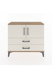 Arges Şifonyer 2 Raflı 2 Çekmeceli 2 Kapaklı 88x30x80 - S03M035V7A