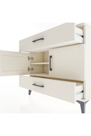 Arges Şifonyer 2 Raflı 2 Çekmeceli 2 Kapaklı 88x30x80 - S03M036V1A