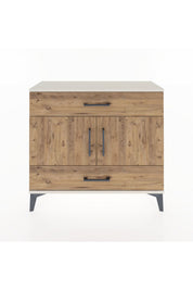 Arges Şifonyer 2 Raflı 2 Çekmeceli 2 Kapaklı 88x30x80 - S03M036V3A