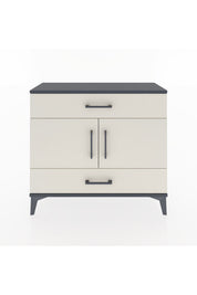 Arges Şifonyer 2 Raflı 2 Çekmeceli 2 Kapaklı 88x30x80 - S03M036V4A