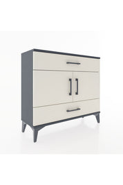 Arges Şifonyer 2 Raflı 2 Çekmeceli 2 Kapaklı 88x30x80 - S03M036V4A