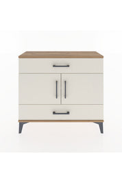 Arges Şifonyer 2 Raflı 2 Çekmeceli 2 Kapaklı 88x30x80 - S03M036V7A