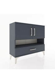 Arges Şifonyer 3 Raflı Tek Çekmeceli 2 Kapaklı 88x30x80 - S03M037V5A