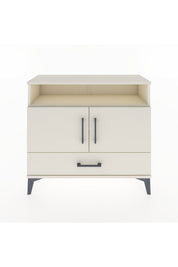 Arges Şifonyer 3 Raflı Tek Çekmeceli 2 Kapaklı 88x30x80 - S03M038V1A