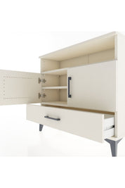 Arges Şifonyer 3 Raflı Tek Çekmeceli 2 Kapaklı 88x30x80 - S03M038V1A