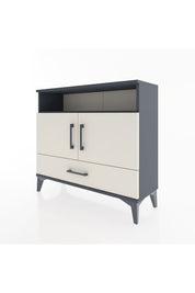 Arges Şifonyer 3 Raflı Tek Çekmeceli 2 Kapaklı 88x30x80 - S03M038V4A