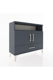 Arges Şifonyer 3 Raflı Tek Çekmeceli 2 Kapaklı 88x30x80 - S03M038V5A