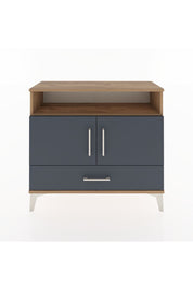 Arges Şifonyer 3 Raflı Tek Çekmeceli 2 Kapaklı 88x30x80 - S03M038V8A
