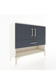 Arges Şifonyer 2 Raflı Tek Çekmeceli 2 Kapaklı 88x30x80 - S03M039V2A